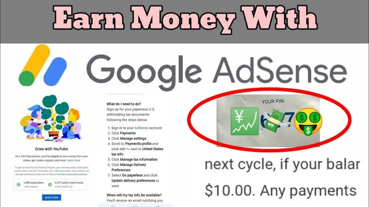 How to Earn Money with Google AdSense YouTube